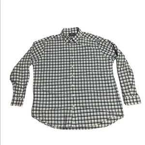 Vineyard Vines Slim Fit Tucker Shirt Flannel Mens XXL Plaid Button down Whale